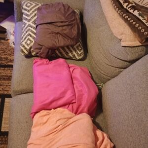 Pink and Orange Fabric Bundle